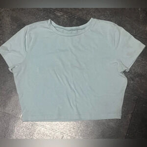 Wild Fable Blueish Green - Greenish Blue Crop Top Top